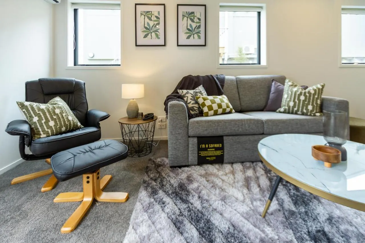 公寓 基督城Peaceful Park View Townhouse 2 Bed W/Carpark公寓